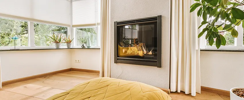 Residential Fireplace Ceramic Glass Installation in Wakefield, MA