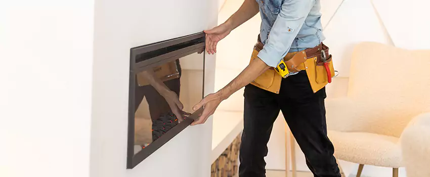 Metal Fireplace Installation in Wakefield, Massachusetts