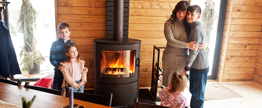 Morso Cast Iron Fireplace Insert Installation in Wakefield, Massachusetts