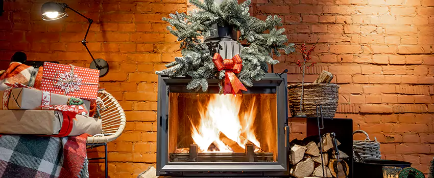 Travis Industries Linear Gas Fireplace Installation in Wakefield, Massachusetts