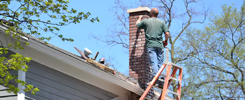 Vinyl and PVC Chimney Flashing Installation in Wakefield, MA
